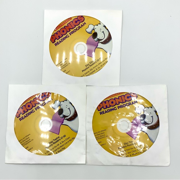 Scholastic Phonics Reading Cds Childrens Audiobook Readers Homeschool Curriculum - Picture 4 of 4